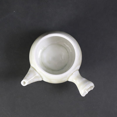 梶原靖元　作　素瓷急須　No.10