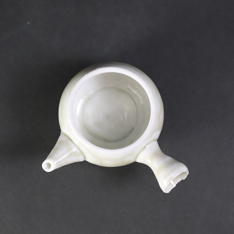 梶原靖元　作　素瓷急須　No.10