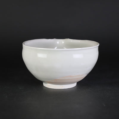 秋田菫　作　白瓷片口