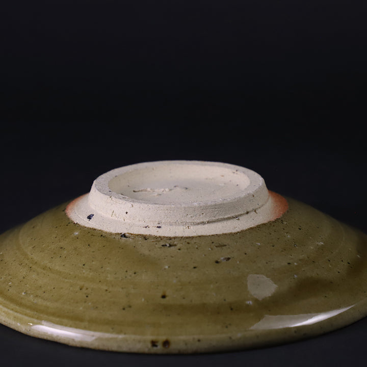 中里太亀 作 黄唐津皿 – ギャラリー一番館オンラインショップ