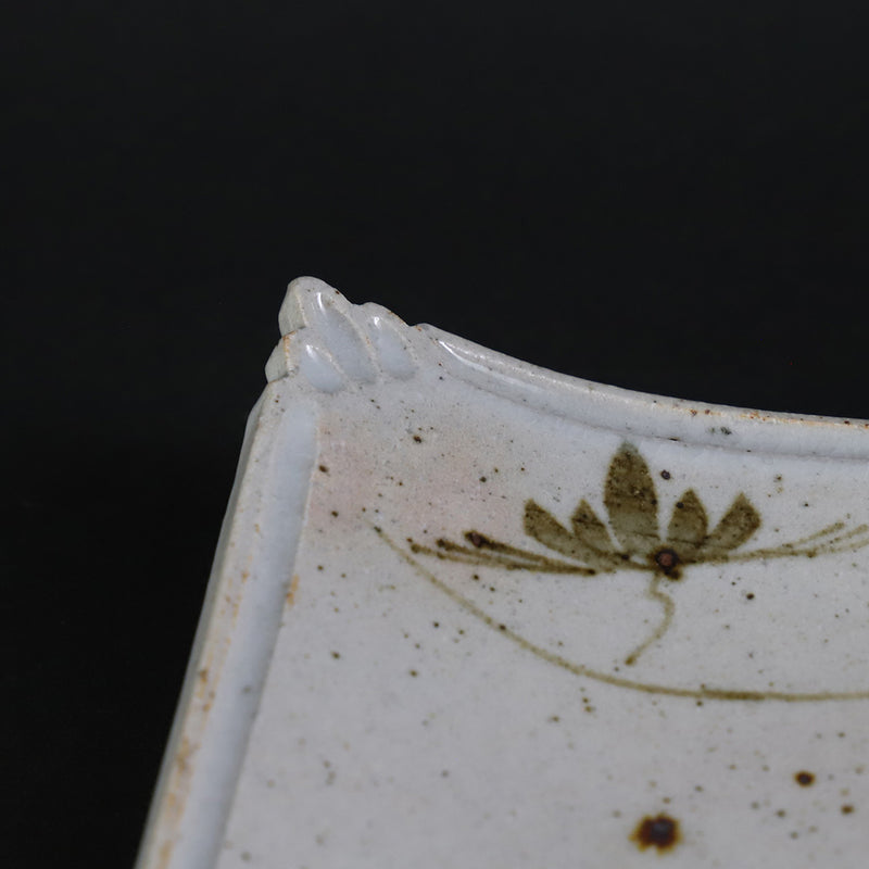 Shuichi Okamoto picture Karatsu pine confectionery bowl