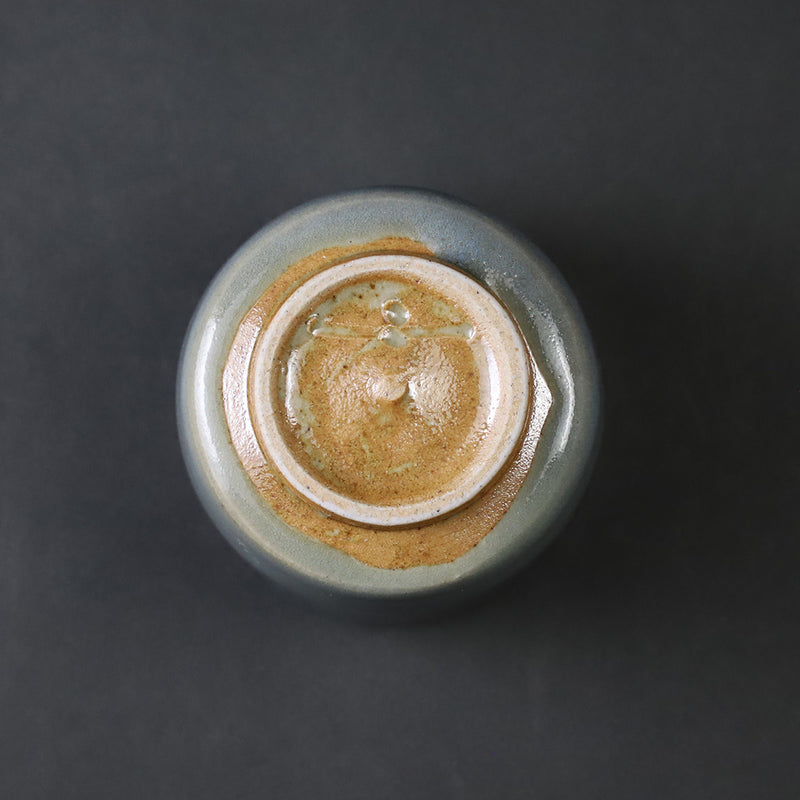 Karatsu Jun Kiln sake cup (No. 18) by Sakurei Okamoto