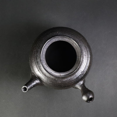 Suzu Karatsu teapot No.26 by Yasumoto Kajiwara