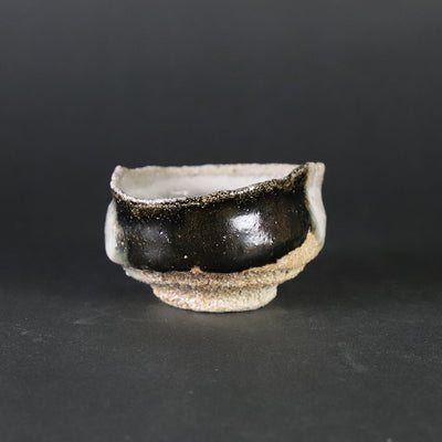Korean Karatsu Kuinomi cup (No. 22) by Sakurei Okamoto