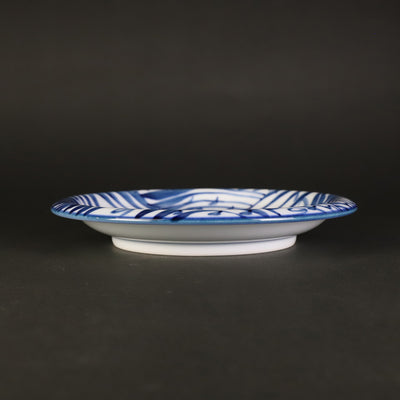 Gen'emon Kiln Blue and white Shikaiha individual plates