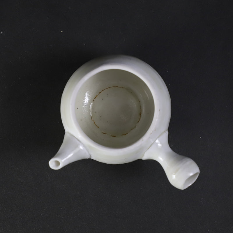 梶原靖元　作　素瓷急須　No.1