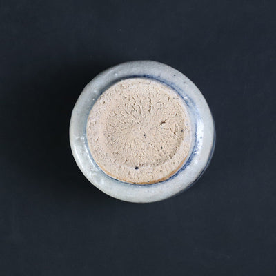 Yasumoto Kajiwara's Blue and White Ceramic Sake Cup No.66