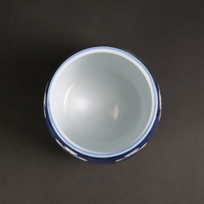 Gen'emon Kiln: Old-dyed style pine, bamboo and plum teacup