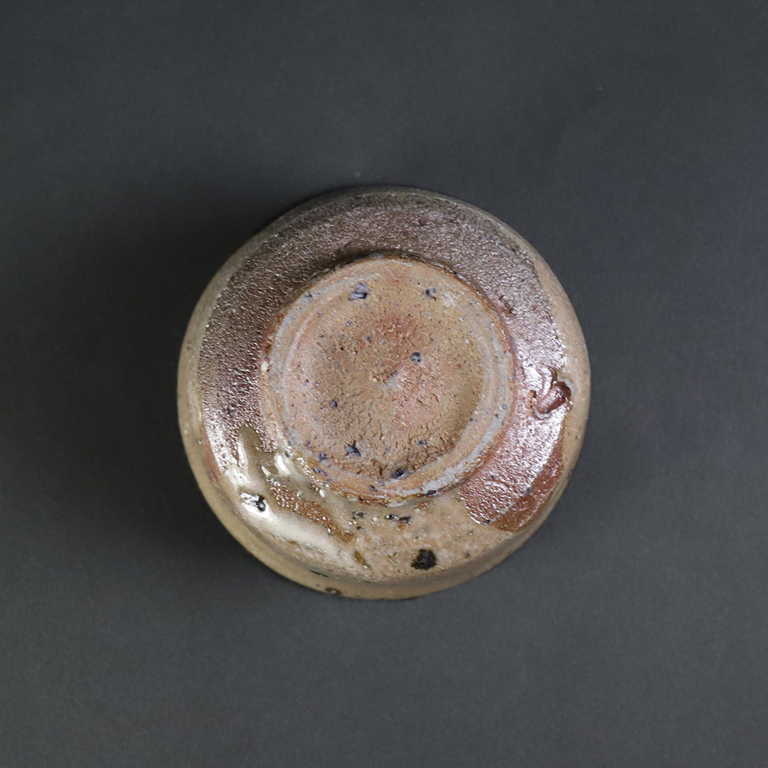 丸田宗彦作 唐津焼 皮鯨 茶碗 共箱 茶道具