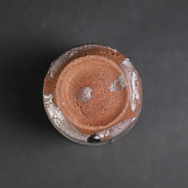 Painted Karatsu sake cup No.13 by Shintaro Uchimura