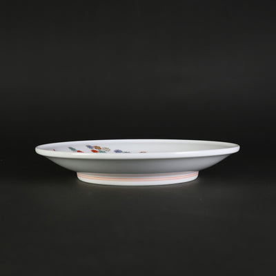 Kakiemon Kiln Nishiki Bamboo Tiger Design Plate