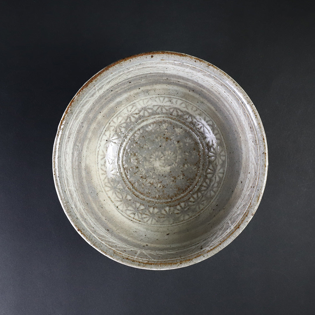 中里太郎右衛門窯 唐津三島茶盌 – ギャラリー一番館オンライン