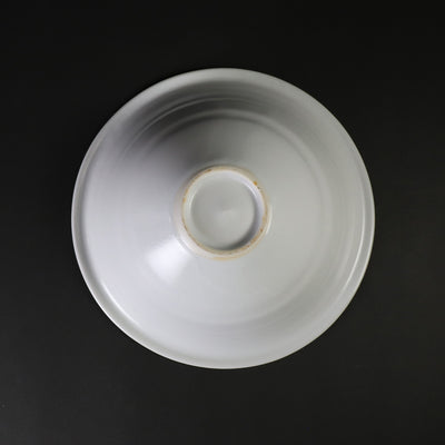 White porcelain bowl by Kenta Nakazato