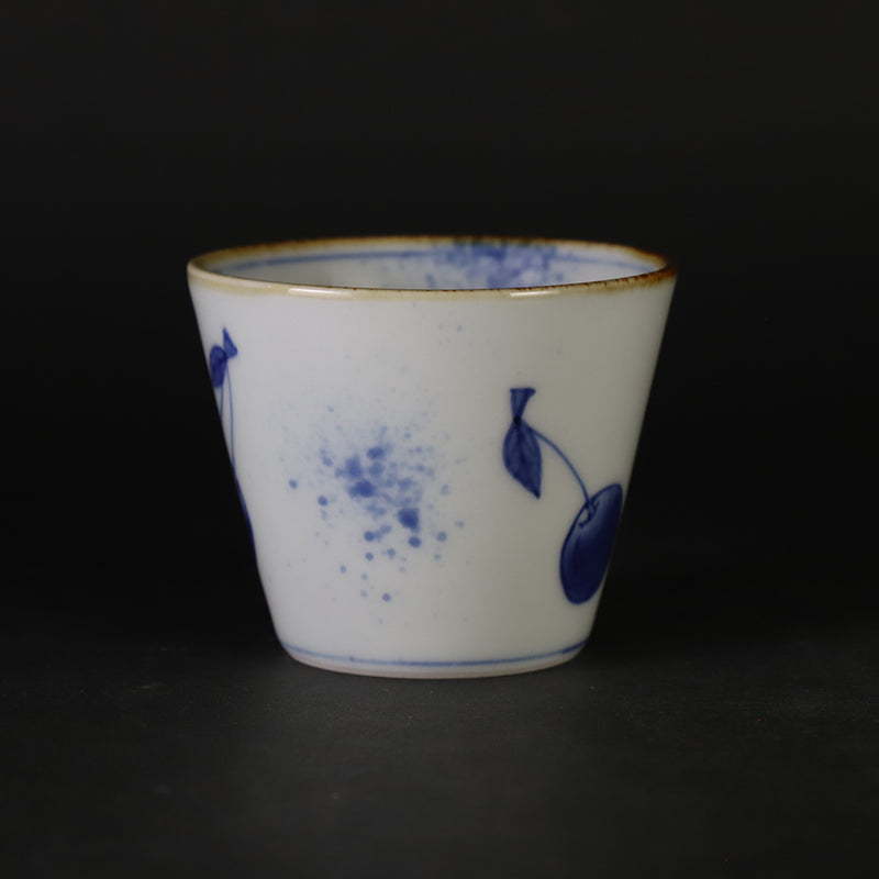 Fukusen Kiln Cherry Mini Soba Choko