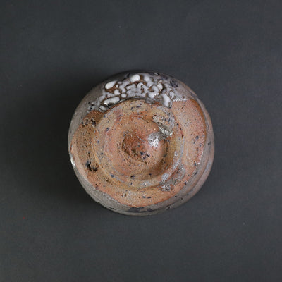 Painted Karatsu sake cup 1 by Munehiko Maruta