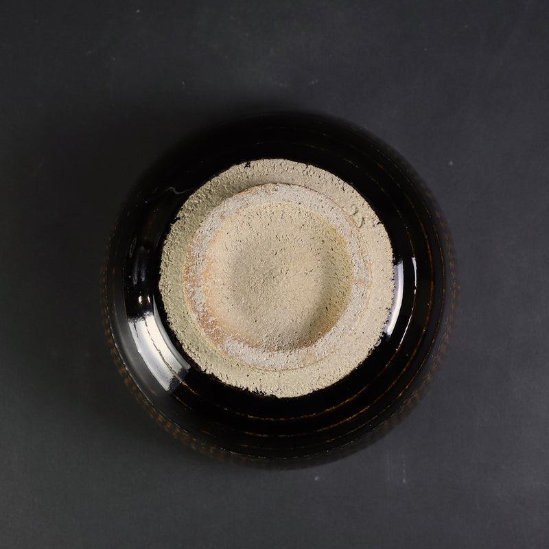 Karatsu candy glaze tea bowl by Keigo Kawazoe