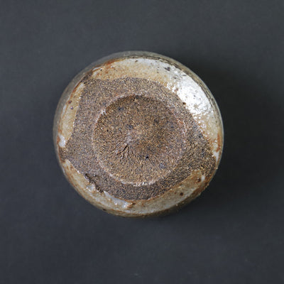 Yukiko Tsuchiya's work Feldspar glaze sake cup 1