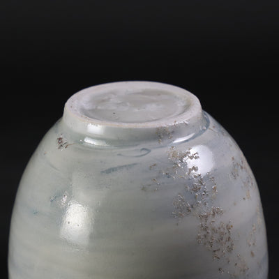 秋田菫　作　呉須刷毛目筒碗