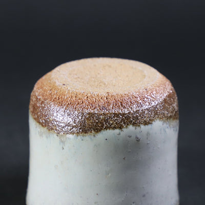 Naoto Yano's Madara Karatsu sake cup No.46