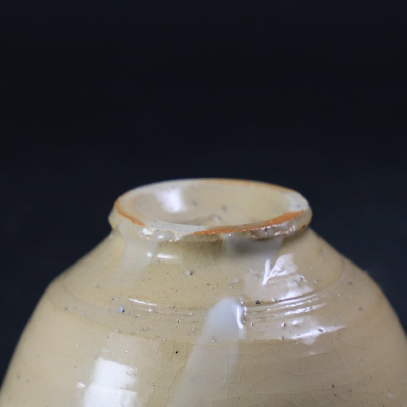 Karatsu sake cup by Taki Nakazato