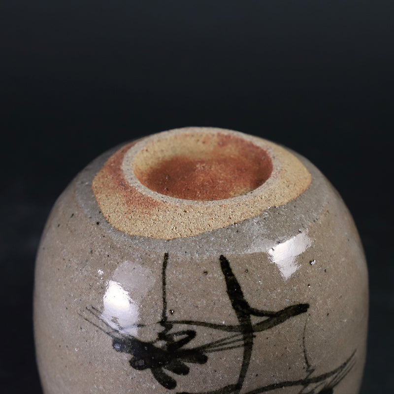 Nakazato Tarouemon Kiln Karatsu sake cup (large, picture Karatsu: pine)