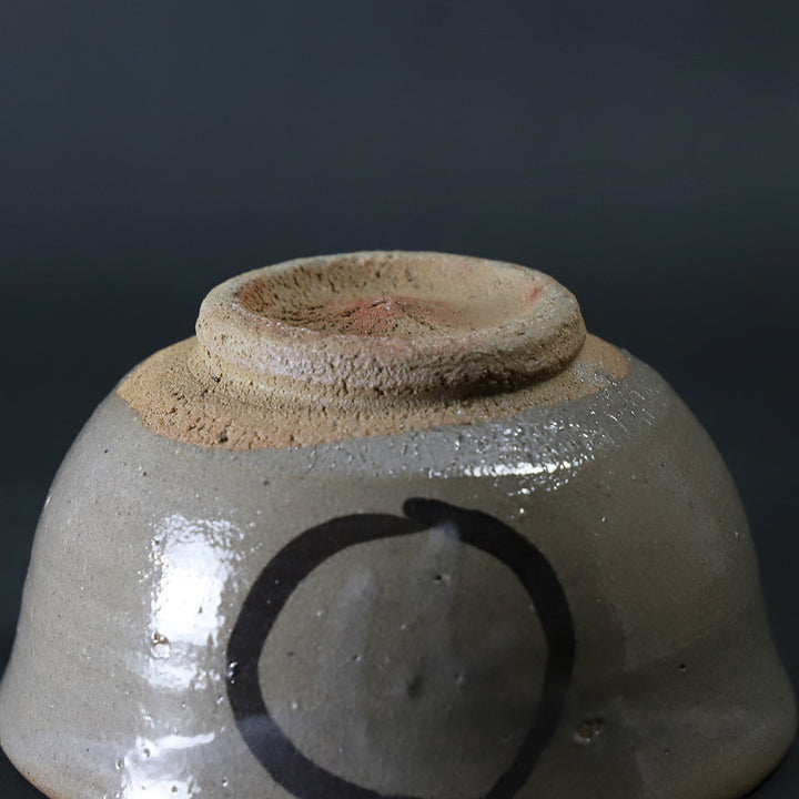 高台に掻き銘「十四代太郎衛門」貴重な作品 絵唐津四方向付 共箱 高台に掻き銘「十四代太郎衛門」貴重な作品 絵唐津四方向付 共箱