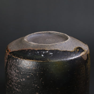 Yukiko Tsuchiya's Black Karatsu Tea Bowl