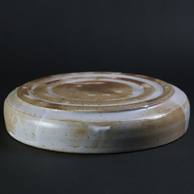 Yukiko Tsuchiya's work Feldspar glaze 5.5 inch flat bowl
