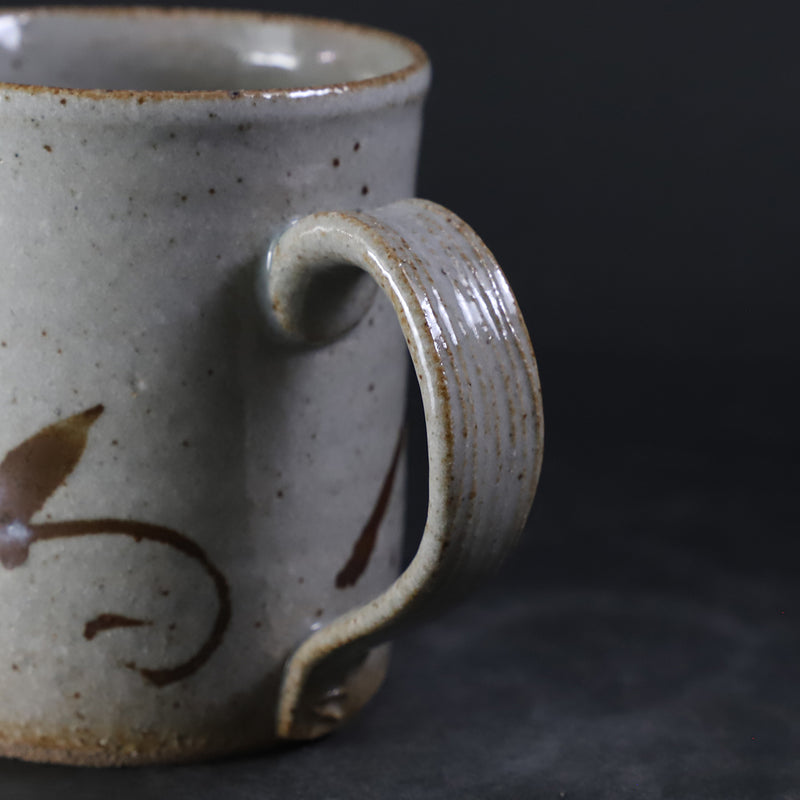 熊本千治　作　絵唐津マグカップL