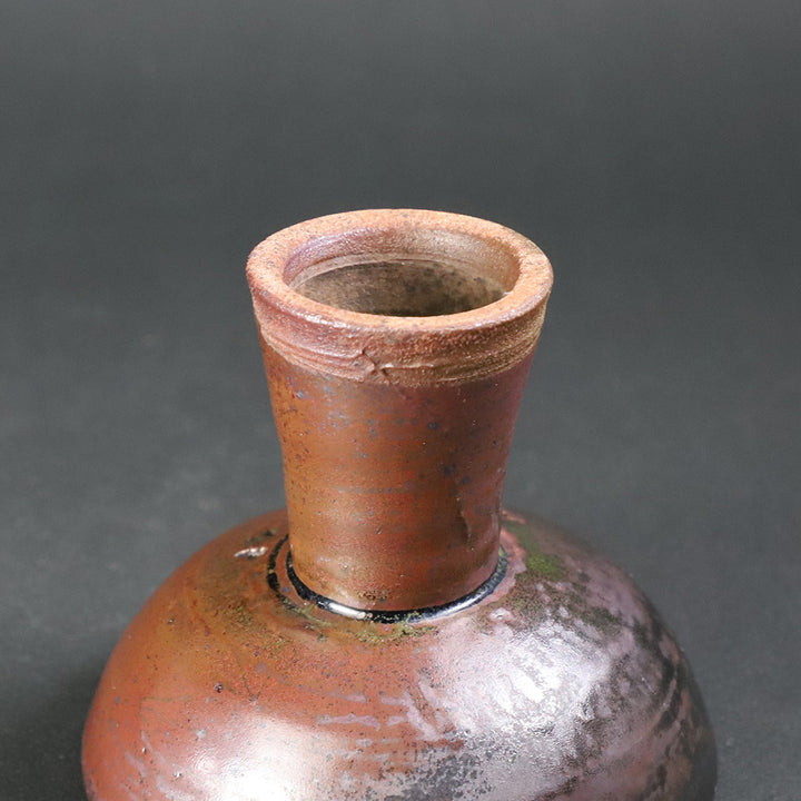 古唐津 古杯 甕谷の谷窯 古箱付き Q45-3