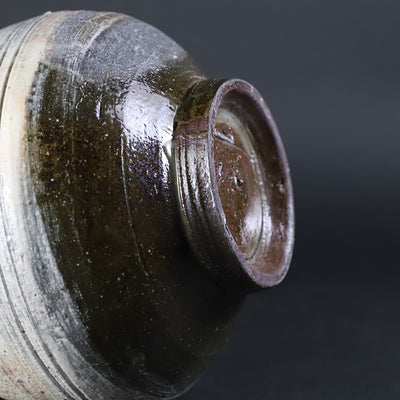 Shintaro Uchimura's work, Keiryu mountain ash covered vase No.5