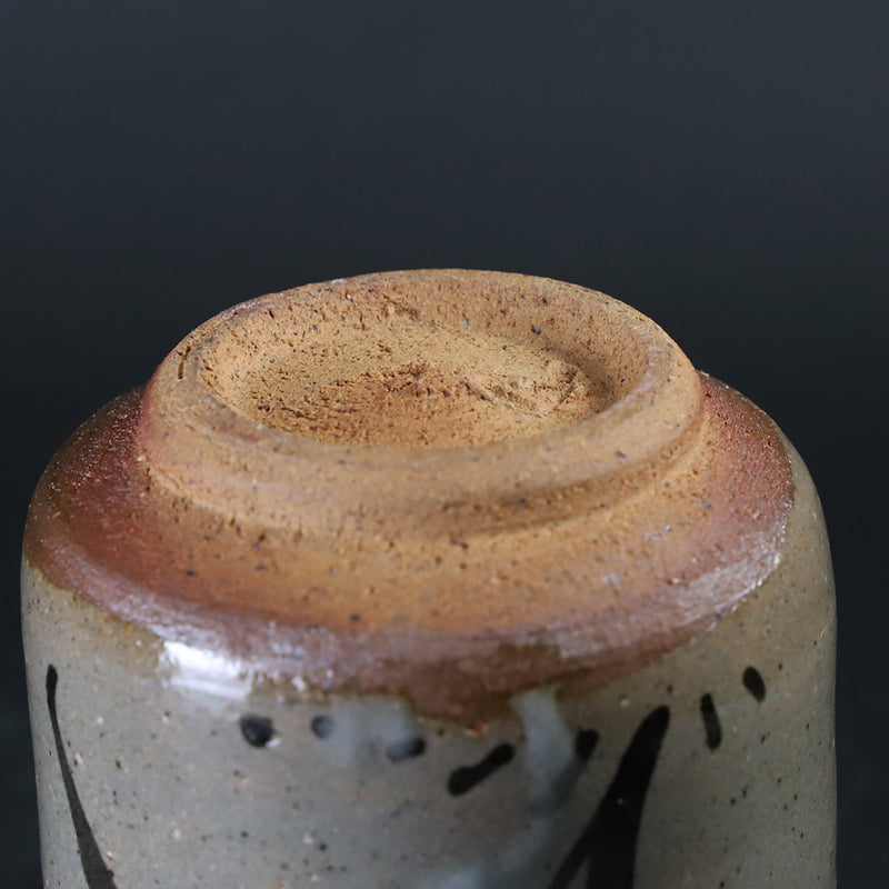 Painted Karatsu teacup 1 by Nakazato Taki