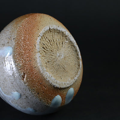 Yasumoto Kajiwara's work, Spotted hanging vase No.7