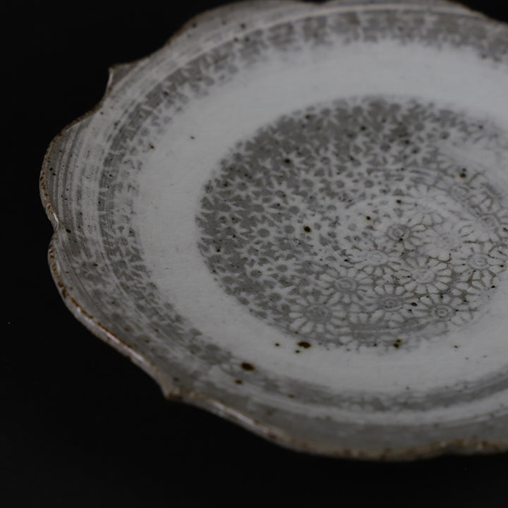 Mishima Karatsu small plate by Shuichi Okamoto – ギャラリー一番館