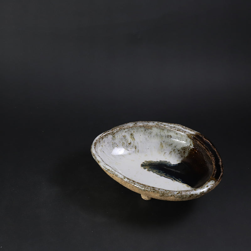 福田和祐　作　朝鮮唐津鮑向付