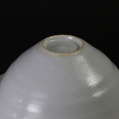White porcelain bowl by Kenta Nakazato
