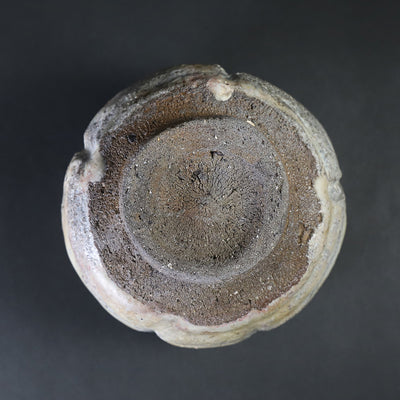 Maruta Munehiko Mottled Karatsu Chawan