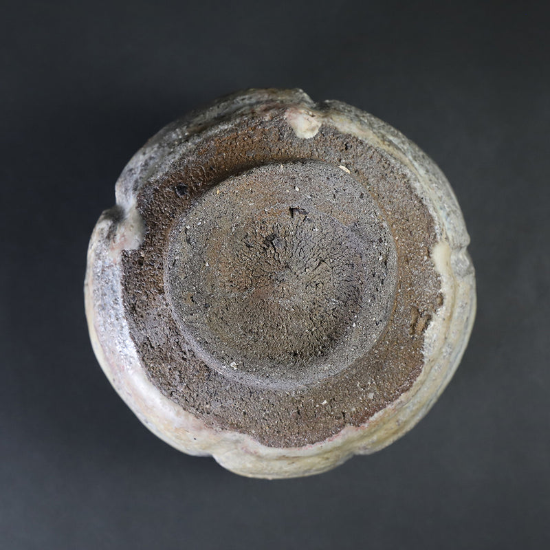 Maruta Munehiko Mottled Karatsu Chawan