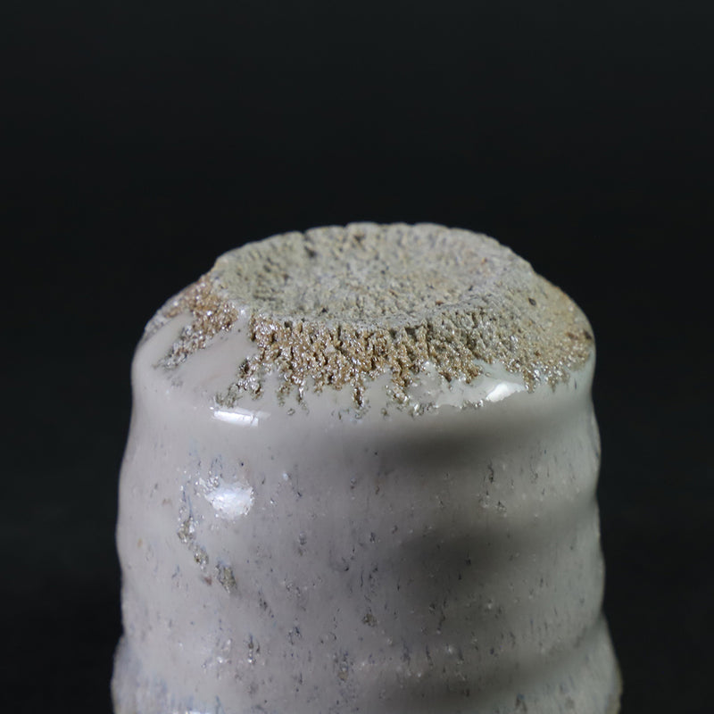 Madara Karatsu sake cup (No. 69) by Sakurei Okamoto