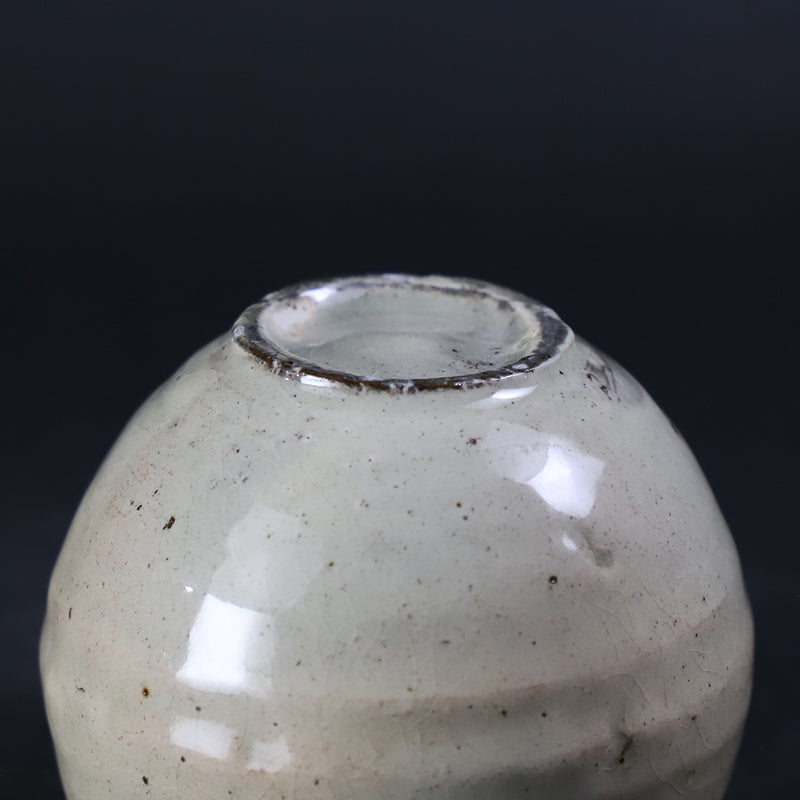 中里健太　作　粉引ぐい呑