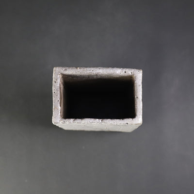 梶原靖元　作　角花入　No.61