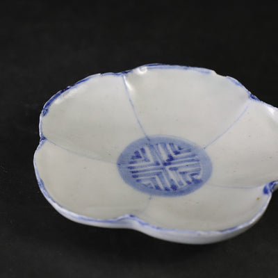 Soichiro Maruta's Dyeing wreath flower plate set