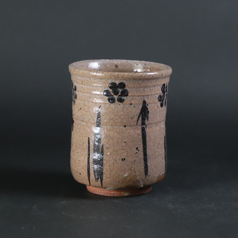 Painted Karatsu Tsutsumu-mu-zushi (set of six) by Shintaro Uchimura No.15