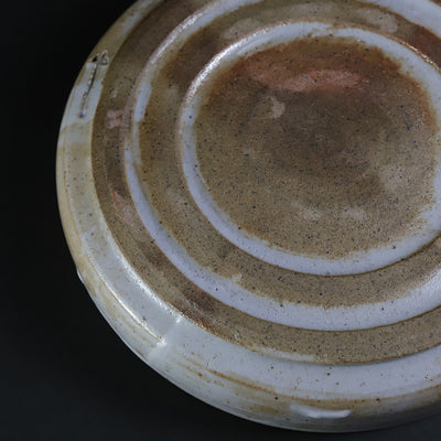 Yukiko Tsuchiya's work Feldspar glaze 5.5 inch flat bowl