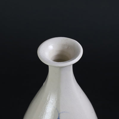 Autumn Grass Hand-Painted Sake Bottle by Shintaro Uchimura