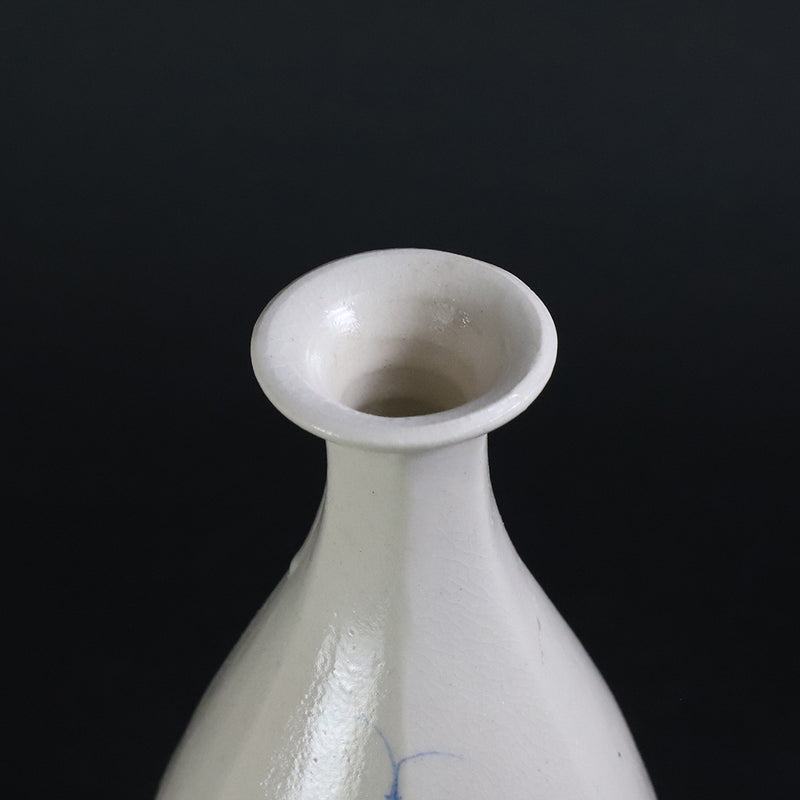 Autumn Grass Hand-Painted Sake Bottle by Shintaro Uchimura