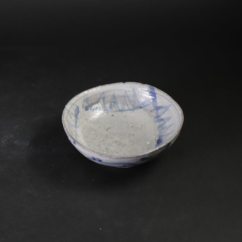 梶原靖元　作　陶胎染付杯　No.85