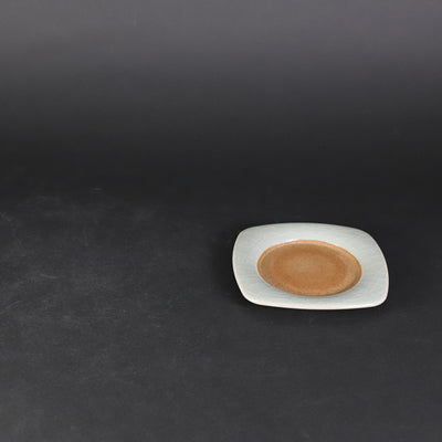 Kosengama Nabeshima Celadon Crazy Tea Saucer