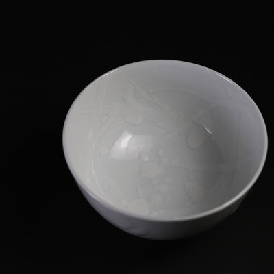 Yuki Inoue glazed soup bowl (small) / White