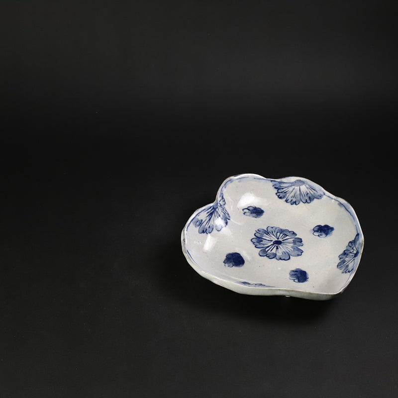 No.86 Old-dyed bowl by Yasumoto Kajiwara